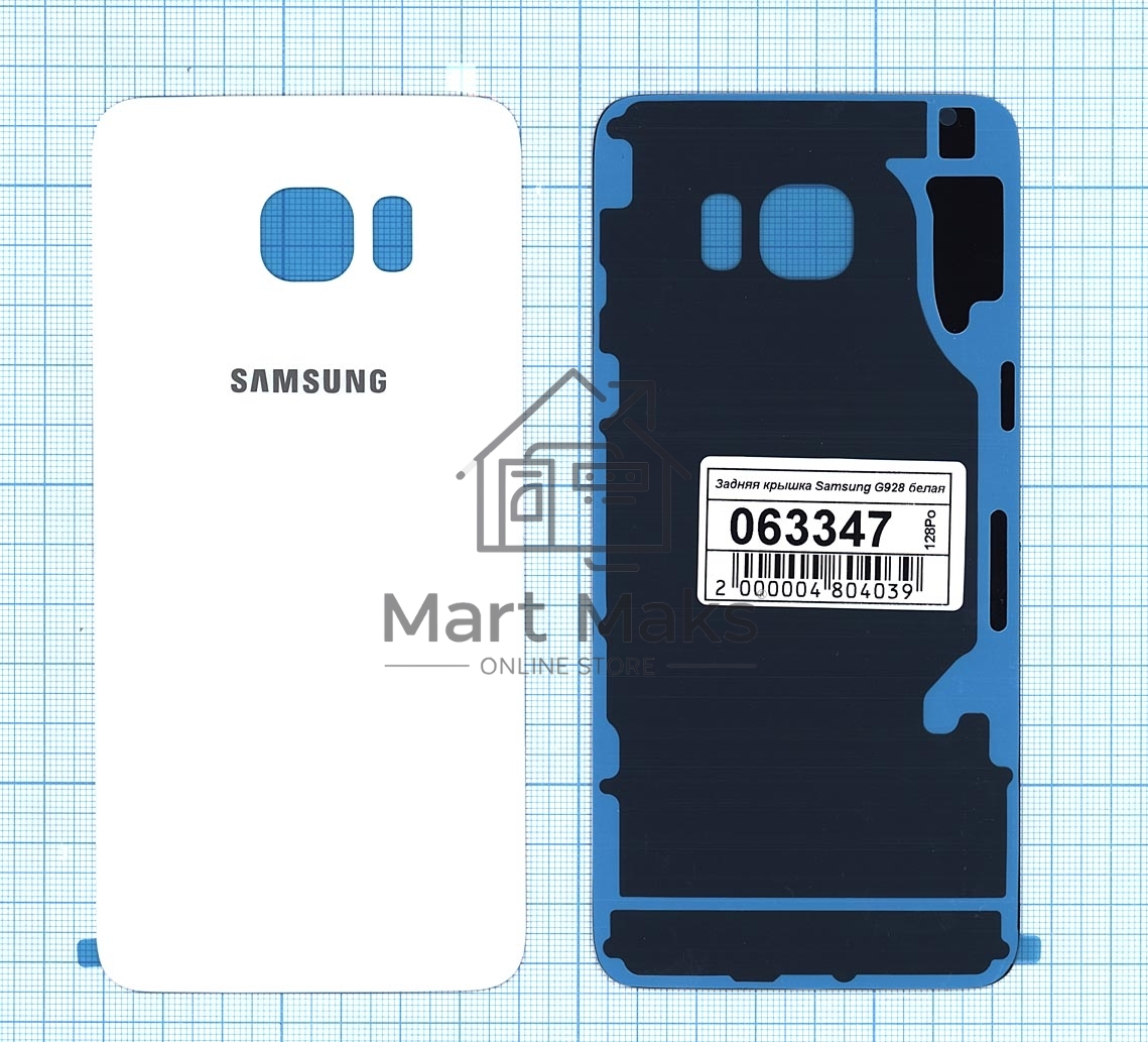 Задняя крышка для Samsung G928 Galaxy S6 Edge Plus белый