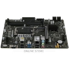 Материнская плата MSI PRO B760M-A WIFI, LGA 1700, Intel B760, 4xDDR5, 4xSATA, 2xM.2, 1xPCI-E 4.0 x16, 1xPCI-E 4.0 x4, 2xHDMI, 2xDP, 1x2.5Gb LAN, 2xUSB-A 2.0, 2xUSB 3.2 Gen 1, 2xUSB 3.2 Gen 2, 3x3.5 мм, 7.1, Micro-ATX