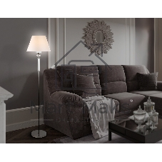 Светильник Ambrella light LH71008 BN/WH никель/белый E27 max 60W D360*1550