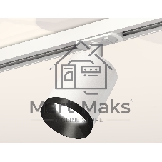 Светильник Ambrella light XT7421002 SWH/PBK белый песок/черный полированный MR16 GU5.3 (A2536, C7421, N7031)
