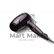 Фен GA.MA GH0201 EOLIC MINI CX черный, 1600 Вт, компактный, ионизация