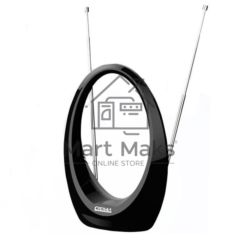 Антенна комнатная DVB-T и ДМВ+МВ активная Сигнал SAI 615