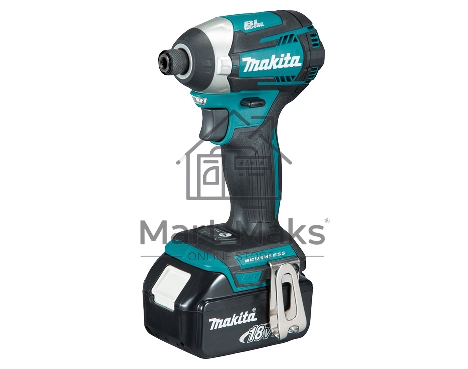Гайковерт аккумуляторный MAKITA DTD154RFEб\щет 18в 2х3ачli-ion 0-1100\2100\3600об\м 6-ти гр1\4''
