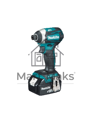 Гайковерт аккумуляторный MAKITA DTD154RFEб\щет 18в 2х3ачli-ion 0-1100\2100\3600об\м 6-ти гр1\4''