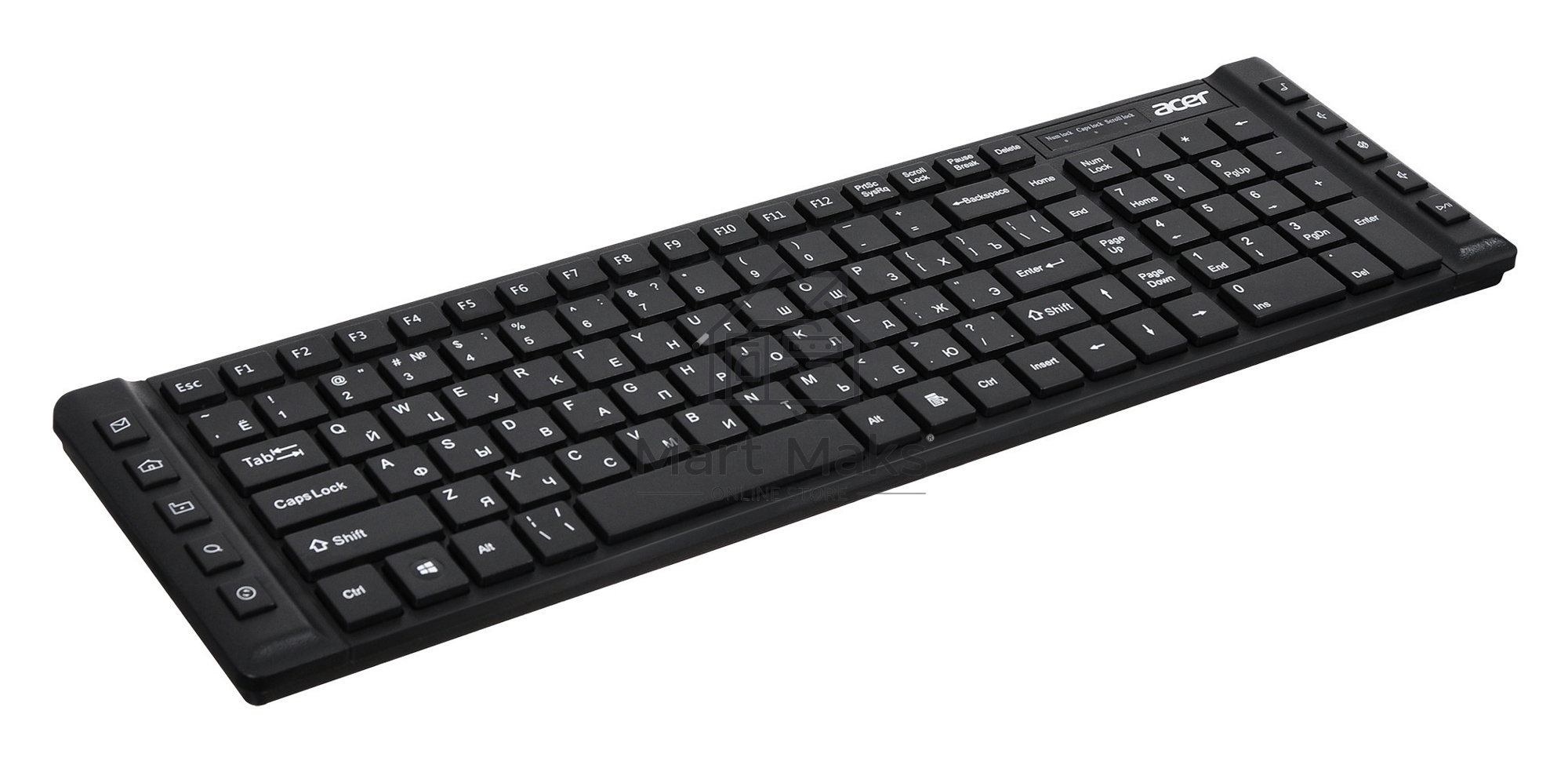 Клавиатура Acer OKW010 ZL.KBDEE.002 проводная, USB, черный