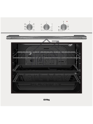 Духовой электрический шкаф Korting OKB 370 CMW, встраиваемый
