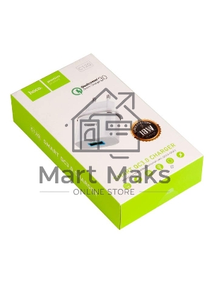 Сетевое ЗУ QC 3.0 HOCO HC-16262 C12Q 1 USB Выход: 5V_9V_12V, 18W белый