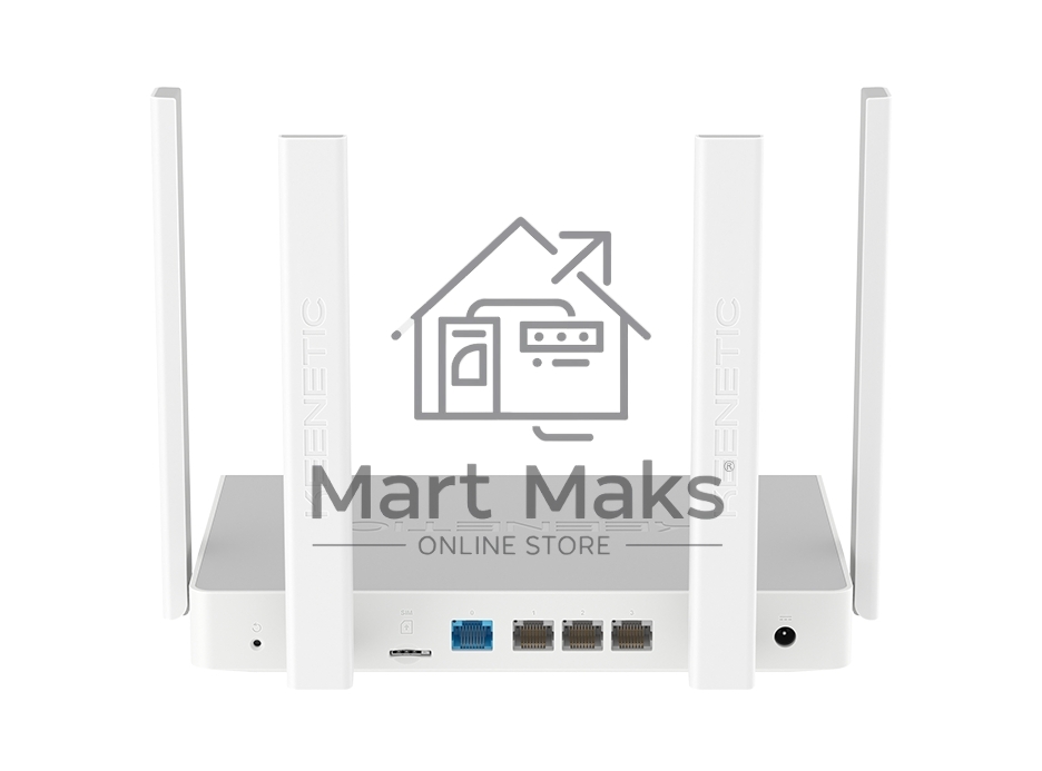 Роутер беспроводной Keenetic Skipper 4G (KN-2910) AC1200 10/100/1000BASE-TX/4G cat.4
