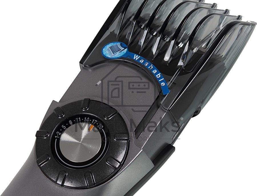 Машинка для стрижки Panasonic ER217S520 серебристый (насадок в компл:1шт)