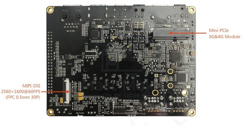 Одноплатный компьютер Firefly-RK3399-4GB 4G+16G