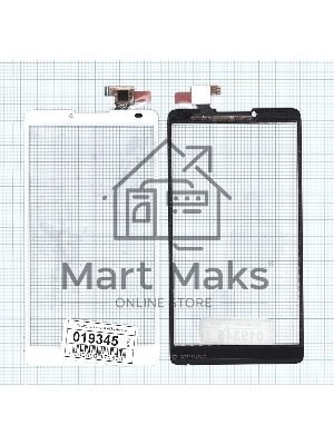 Сенсорное стекло (тачскрин) для Lenovo A880 белое