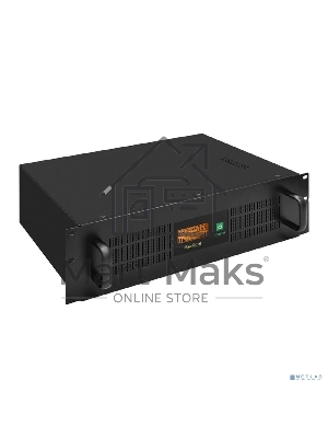 Источник бесперебойного питания ExeGate EX293056RUS ServerRM UNL-1500.LCD.AVR.2SH.4C13.RJ.USB.3U 1500VA/900W, LCD, AVR, 2*Schuko+4*C13, RJ45/11, USB, 3U, установка в стойку, черный