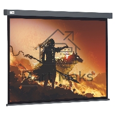 Экран Cactus 213x213см Wallscreen CS-PSW-213X213-SG 1:1 настенно-потолочный рулонный серый