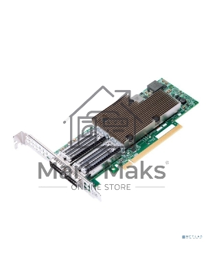 Сетевая карта NetXtreme P2100G (BCM957508-P2100G) SGL 2x100GbE (100/50/25/10GbE), PCIe 4.0 x16, QSFP56, BCM57508, NIC Adapter