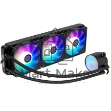 Система жидкостного охлаждения PcCooler DA360 BK ARGb Soc-AM5/AM4/1200/1700/1851 черный 4-pin Al 300W Ret (DA360-BKAWXX-GL)