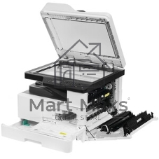 МФУ лазерное HP LaserJet MFP M443nda (8AF72A), A3, ч/б, печ. до 25 стр/мин. (А4) до 13 стр/мин. (А3), скан. до 21 стр/мин., 1200 x 1200 dpi (печать) 600x600dpi (скан.), USB, RJ-45