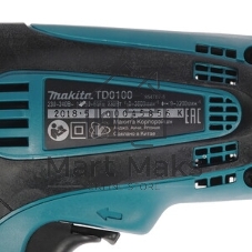 Дрель-шуруповерт Makita TD0100, 230 Вт, 100 Нм, щеточный, ударный