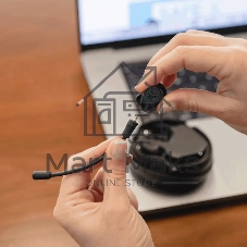 Наушники TWS JLab Work Buds Black, внутриканальные, Bluetooth, до 10 ч