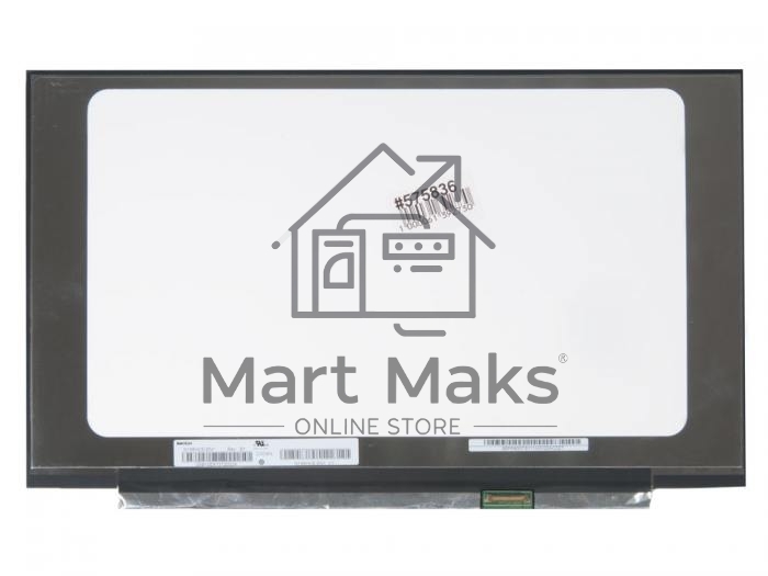 Матрица 15.6 Matte N156HCE-EN1, WUXGA FHD 1920x1080, 30 Lamels DisplayPort, cветодиодная (LED), Chi Mei, уши В/Н