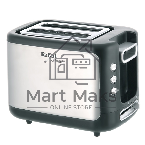 Тостер Tefal TT365031 850Вт серебристый/черный