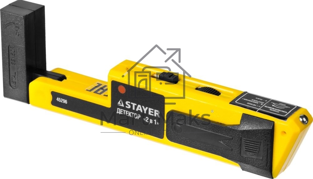 Металлоискатель STAYER 45296  standard topelectro многофункциональный 2в1