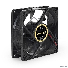 Вентилятор для корпуса ExeGate EX08025S2P черный, 80 мм, 2200 об/мин, 22.5 дБ, 2 pin