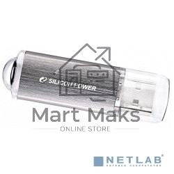 Флешка USB Silicon Power R/W 8Gb Ultima II-I Series SP008GBUF2M01V1S USB2.0 серебристый