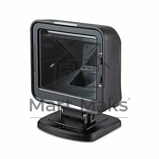 Сканер штрих-кода стационарный MINDEO MP8610 USB презентационный, 2D имидж, USB, черный