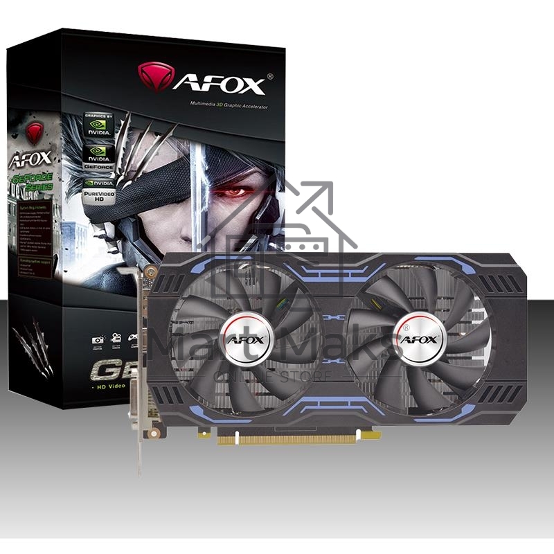 Видеокарта Afox GTX1660 SUPER 6GB GDDR6 192bit DVI DP HDMI 2FAN RTL