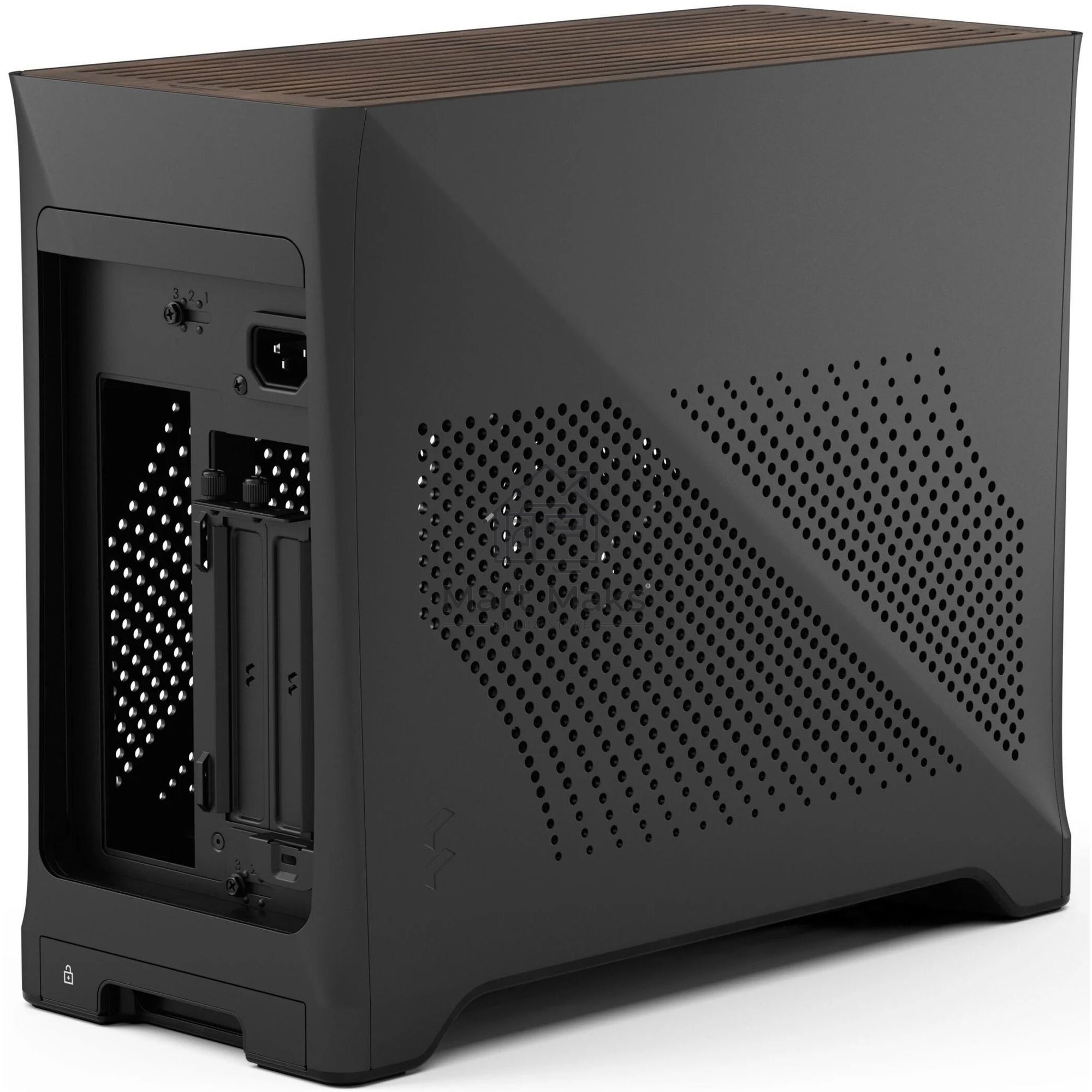 Корпус ПК без блока питания Fractal Design Era 2, Mini-Tower, 2x120mm, 2xUSB-A 3.0 + 1xUSB 3.2 Type-C, SFX PSU Support, mITX Charcoal Gray