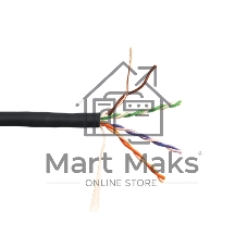 Кабель информационный Lanmaster LAN-5EUTP-PT-LSZH-BK cat.5e UTP 4 пары 24AWG LSZH внутренний 305м черный