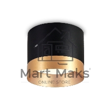 Светильник Ambrella light TN5317 BK/GD черный/золото GX53 D82*70