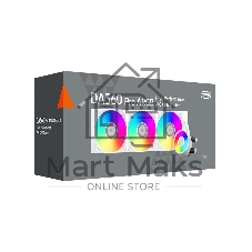 Система охлаждения Water Cooling System PCCooler DA360 Pro ARGb WH (300W, 360мм, белый, ARGb/Fans: 3x120мм, 75.8CFM, 33.7dBA, 2200RPM/Pump height 57мм, 28dBA, 3000RPM, Rad thickness 27мм/S: 1851, 1700, 1200, 20XX, 115X, AM5, AM4)