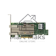 Контроллер LSI SAS 9400-8i8e SGL (05-50031-02), PCIe 3.1 x8 LP, Tri-Mode SAS/SATA/NVMe 12G HBA, 16port(2*int SFF8643+2*ext SFF8644), 3516 IOC