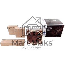 Кулер для процессора Noctua NH-U12S, 120 мм, медь, 1500 об/мин, 22.4 дБ, 4 pin PWM, высота 158 мм