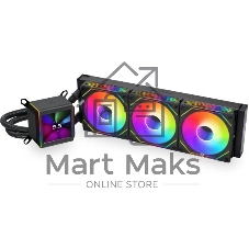СВО для процессора LIAN LI Galahad II LCD SL-INF G89.GA2ALCD36INB.00 черный 120мм алюминий+медь 1200rpm 29db 4-pin
