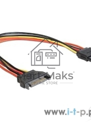 Удлинитель кабеля питания SATA Cablexpert CC-SATAMF-01, 15pin(M)/15pin(F), 30см