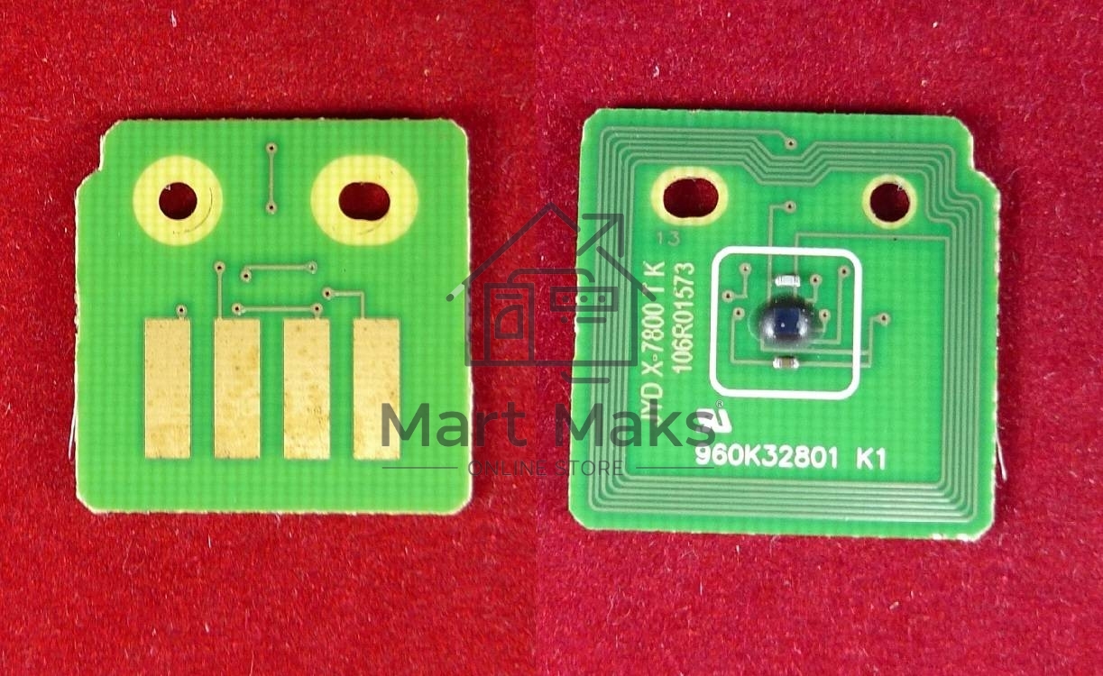 Чип Xerox Phaser 7800 черный (106R01573) 24K (ELP, Китай)