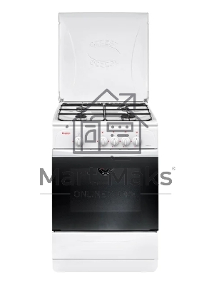 Плита газовая Gefest ПГ 1200 С7 К8 белый, конфорок 4 шт, духовка 63 л, 60 см x 85 см x 60 см