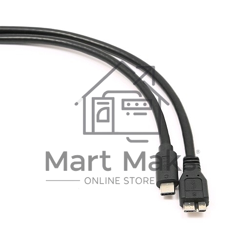 Кабель Cablexpert CCP-USB3-mBMCM-6 USB3.0 microBM/USB3.1TypeC, 1.8м, 