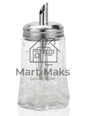 Сахарница с дозатором LR08-32 LARA 200мл, стекло, сталь