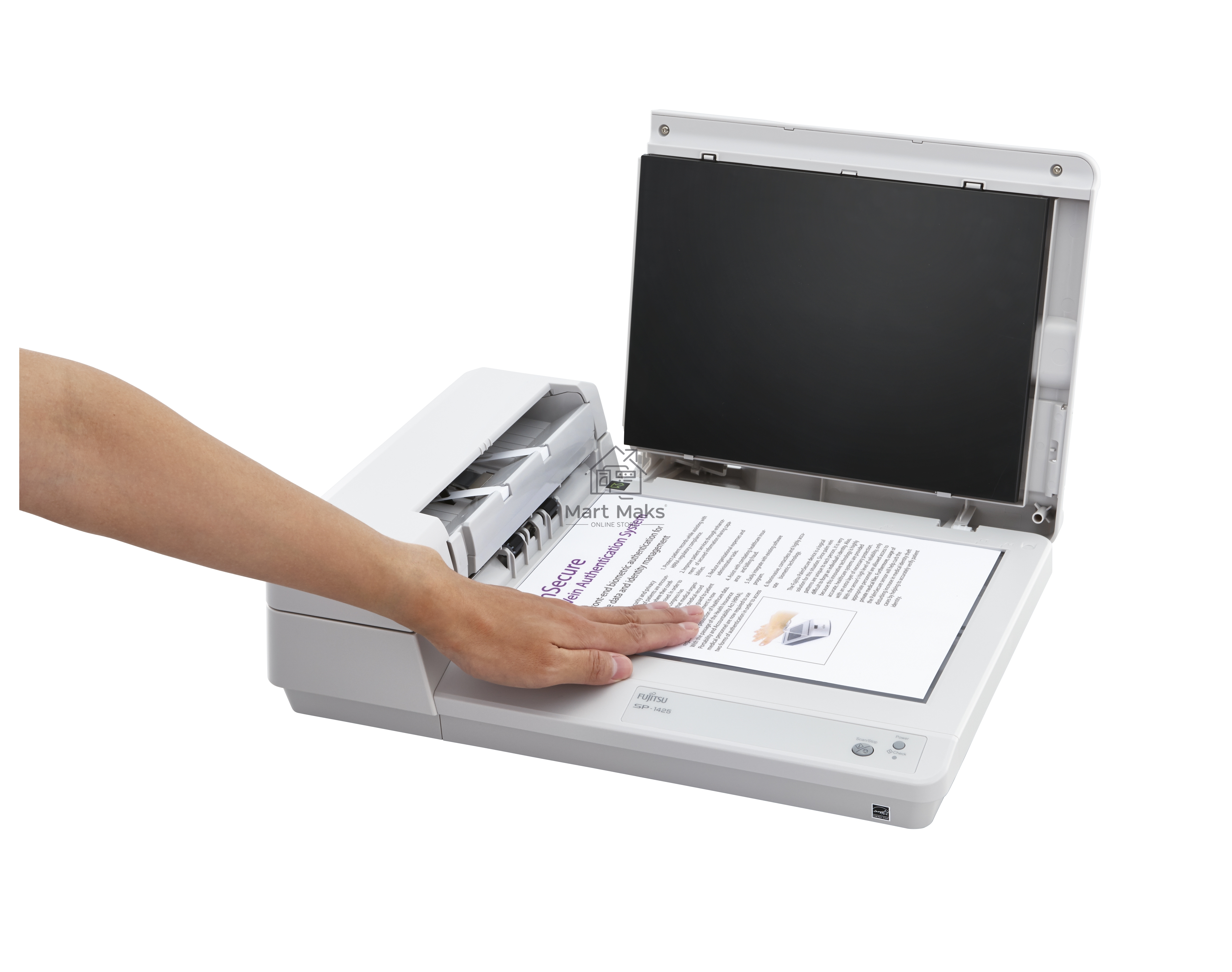 Сканер Fujitsu scanner SP-1425 (Flatbed, CIS, A4, 600 dpi, 25 ppm/50 ipm, ADF 50 sheets, Duplex, 1 y warr)