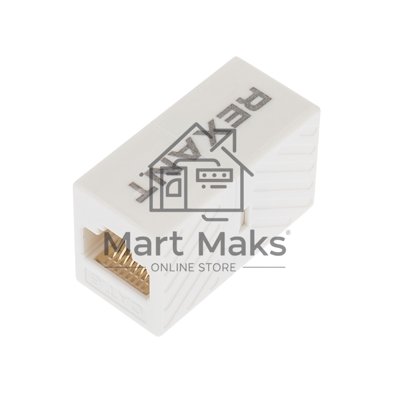 Проходной адаптер, RJ-45(8P-8C), UTP неэкранированный, кат.6, (гнездо-гнездо), Rexant