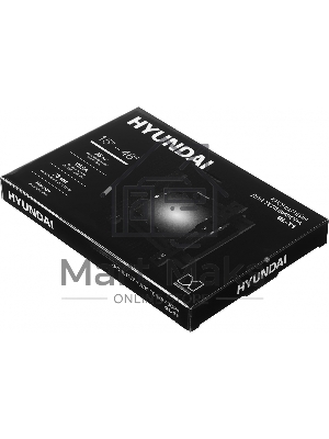 Кронштейн для телевизора Hyundai GL-T1 черный 15