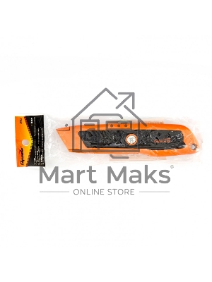 Нож, выдвижное трапециевидное лезвие, двухкомпонентный корпус Sparta