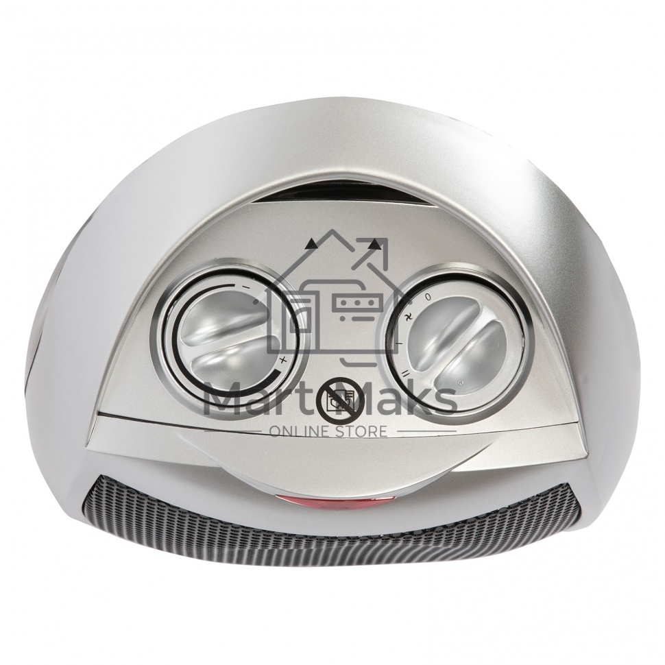 Тепловентилятор MTX FHC-1500, серый, 750/1500 Вт, 15 м2, термостат