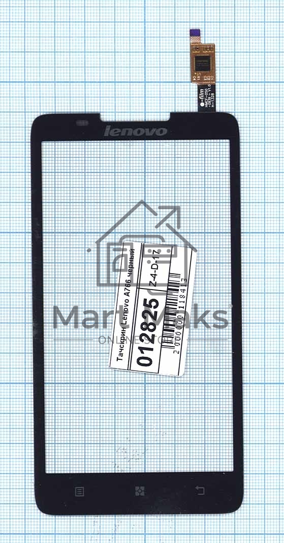 Сенсорное стекло (тачскрин) для Lenovo A766 черное