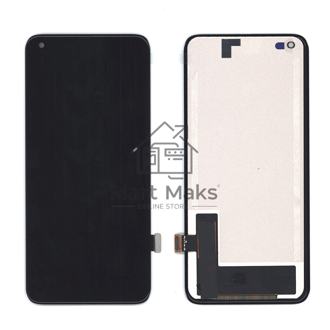 Дисплей для Xiaomi Mi10 в сборе с тачскрином (TFT) черный