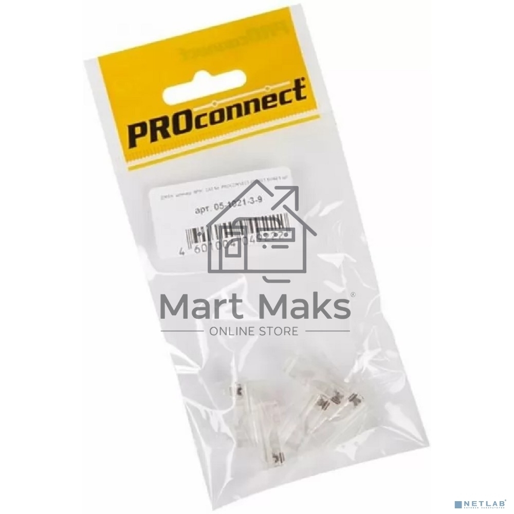 PROconnect Разъем RJ-45(8P8C) под витую пару, UTP, категория 5e (15 µ