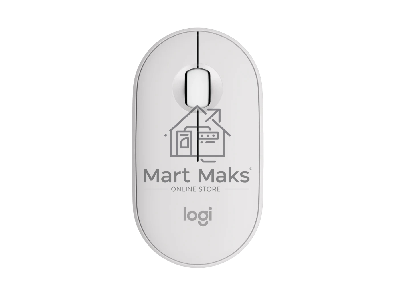 Мышь беспроводная Logitech Pebble 2 M350S белый, 4000 dpi, Bluetooth, кнопки - 3